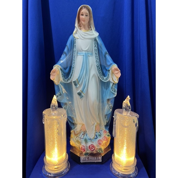 Tượng công giáo- Tượng Đức Mẹ Maria, Thánh Giuse  cao 40cm