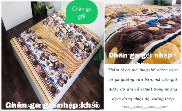 Thảm Lông Cừu Làm Nệm Đệm, Trải Sàn Đa Năng 3 Lớp Siêu Dày, Siêu Ấm | BigBuy360 - bigbuy360.vn