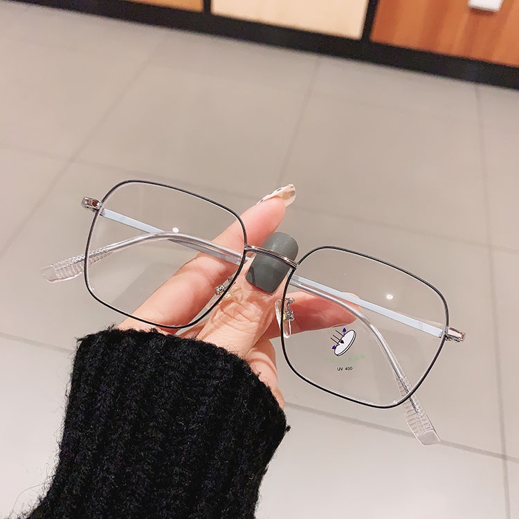 Kính cận VIENDO gọng vuông đổi màu chống ánh sáng xanh cao cấp màu sắc tùy chọn thời trang cho nam và nữ