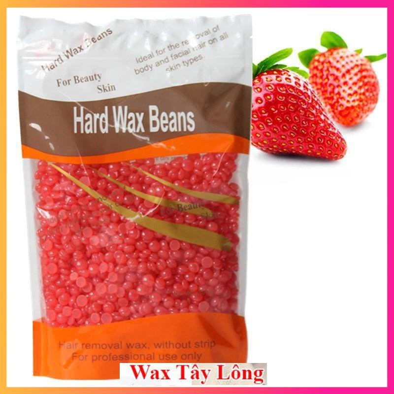 (Free que gỗ) Sáp wax lông nóng dạng hạt đậu Viên Hard Wax Beans 100g HWB6