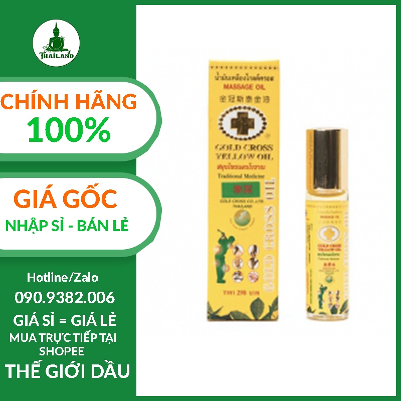 Dầu Thập Tự Vàng Thái Lan 24ml