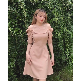 Đầm đắp ngực 3 nút