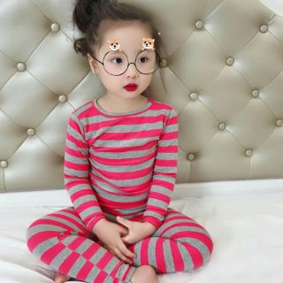Combo sỉ Bộ thun kẻ HM cho bé