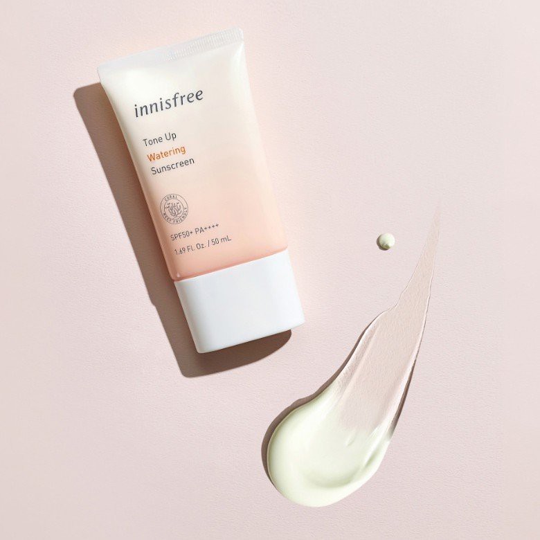 [New-Hot 2021] Kem Chống Nắng Innisfree Tone Up No Sebum,Watering 50ml