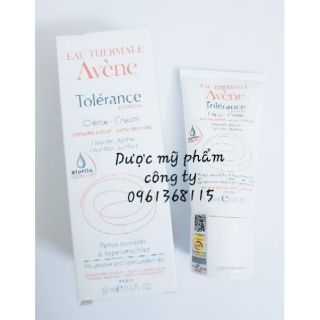 Kem phục hồi dành cho da kích ứng, dị ứng, mẩn đỏ Avene Tolerance 50ml