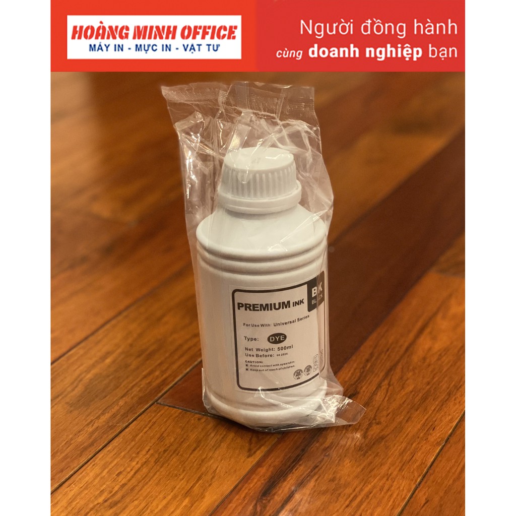 Bộ Mực Nước Dye Cano.n/ Epso.n COMBO 4 Màu - Dùng cho máy in phun màu Cano.n / Epso.n...( 500ml )