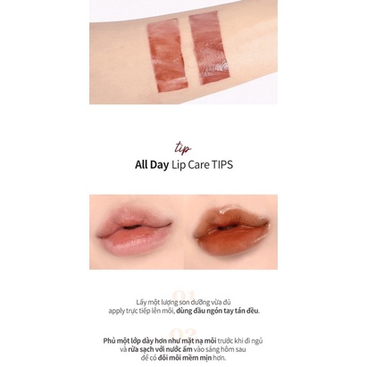 Son Dưỡng Có Màu Dưỡng Ẩm Môi Hiệu Quả Merzy The Heritage All Day Lip Care 4g