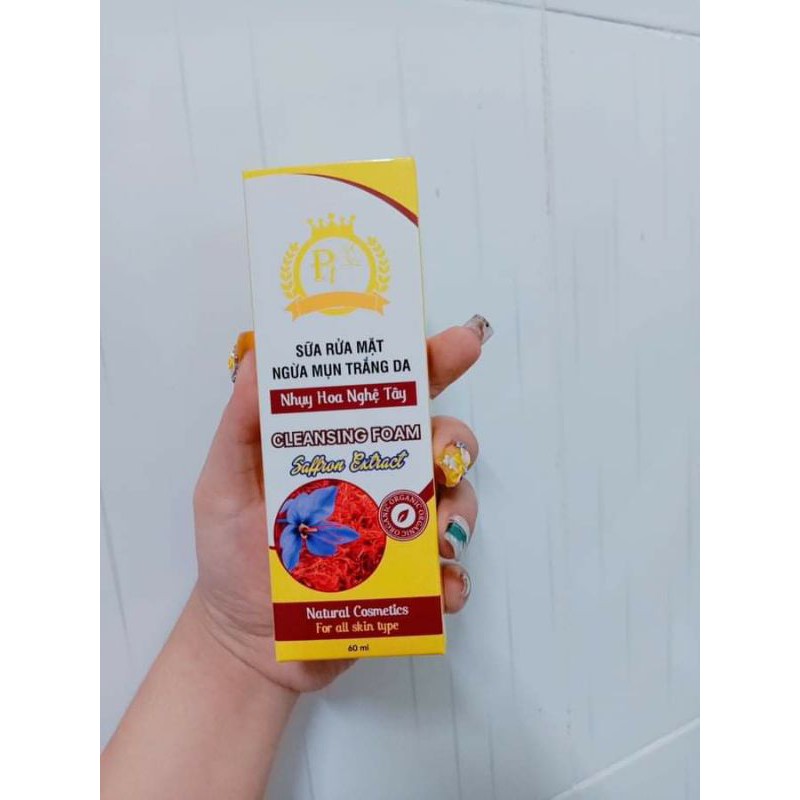 sữa rửa mặt ngừa mụn nhụy hoa nghệ tây | BigBuy360 - bigbuy360.vn