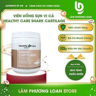 Viên uống sụn vi cá Healthy Care Shark Cartilage 750mg hộp 200 viên