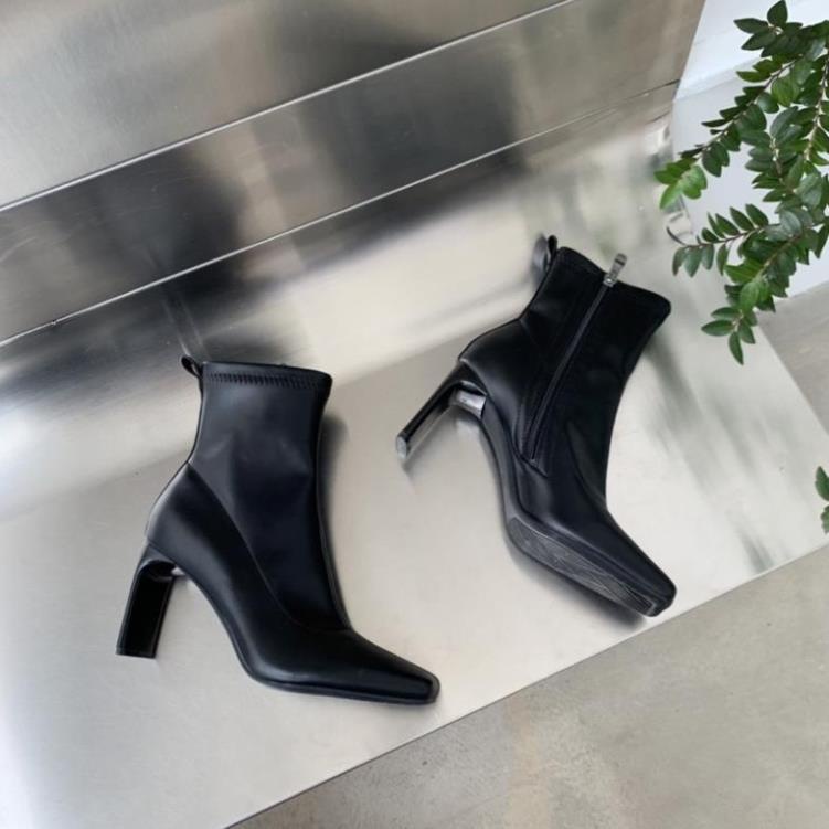 Boot Lửng Zara 3 Màu Trắng Đen Nâu Full Size 35-39