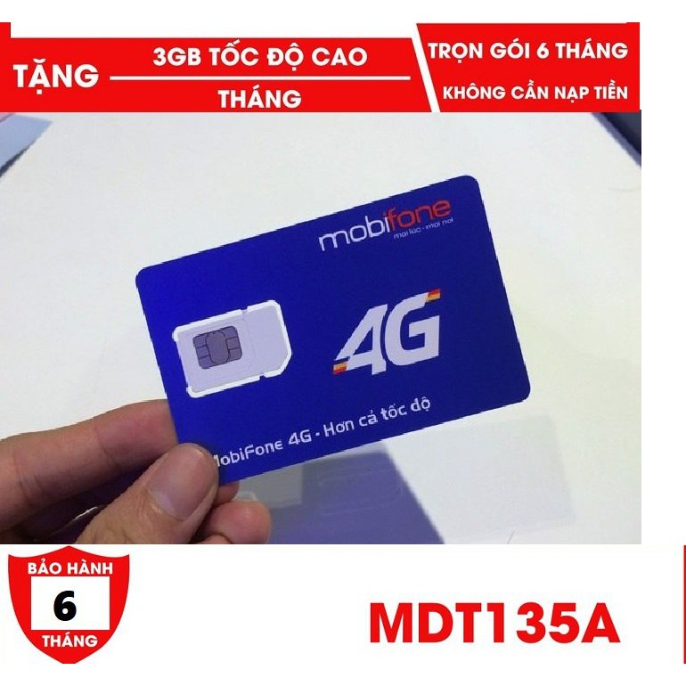 SIM DCOM MOBI MDT135A MOBI 4G LTE SIM SINH VIÊN