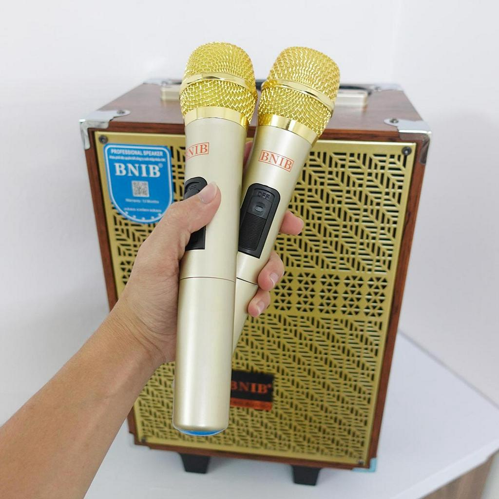 Loa Kẹo Kéo Hát Karaoke Chính Hãng BNIB M8 Bass 20cm, Thiết Kế Vỏ Gỗ Sang Trọng, Âm Thanh Chất Lượng | Bảo hành 12th