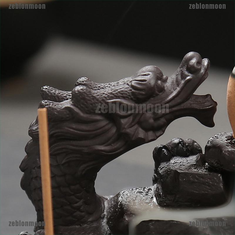 Đế Đốt Trầm Hương Hình Rồng Cổ Điển