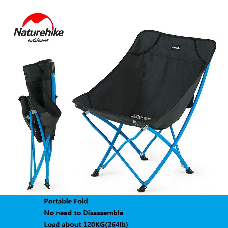 Ghế Xếp Câu Cá Dã Ngoại Naturehike YL04 NH18X004-Y Chịu Tải 120kg