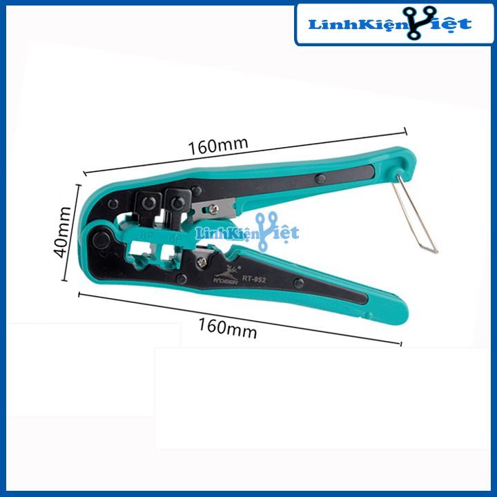 Kìm Bấm Dây Mạng R'DEER RT-952