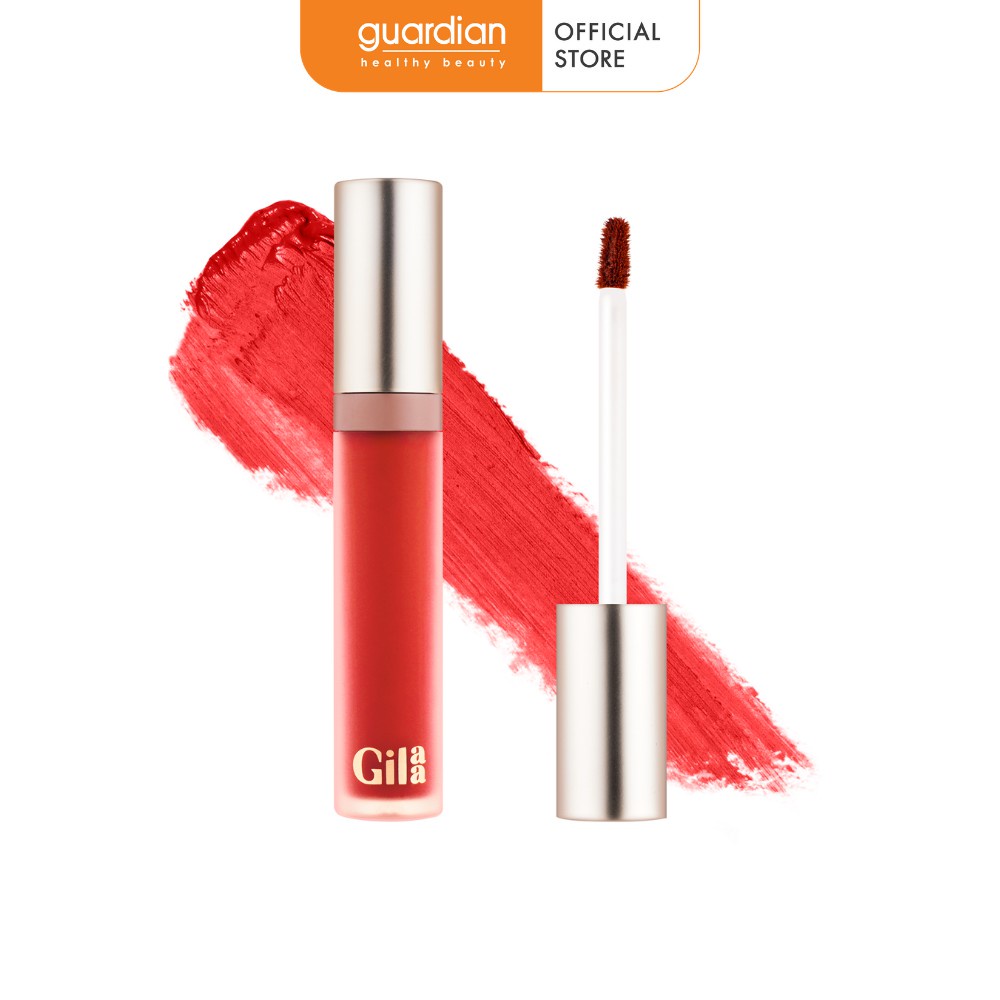 Son kem lì Gilaa Long Wear Lip Cream Full Size (5g) #07 Đỏ thuần