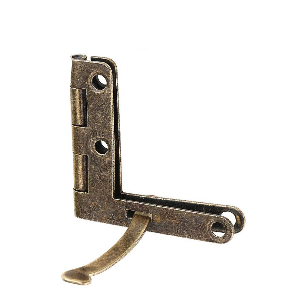 Set 10 bản lề hộp gỗ 90 độ đựng trang sức/đồng hồ cổ điển