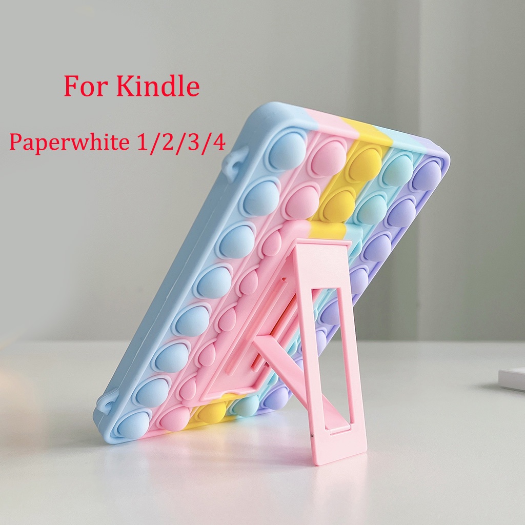 Ốp Điện Thoại Silicon Mềm Có Giá Đỡ Cho Kindle Paperwhite EY21 DP75SDI 10th PQ94WIF