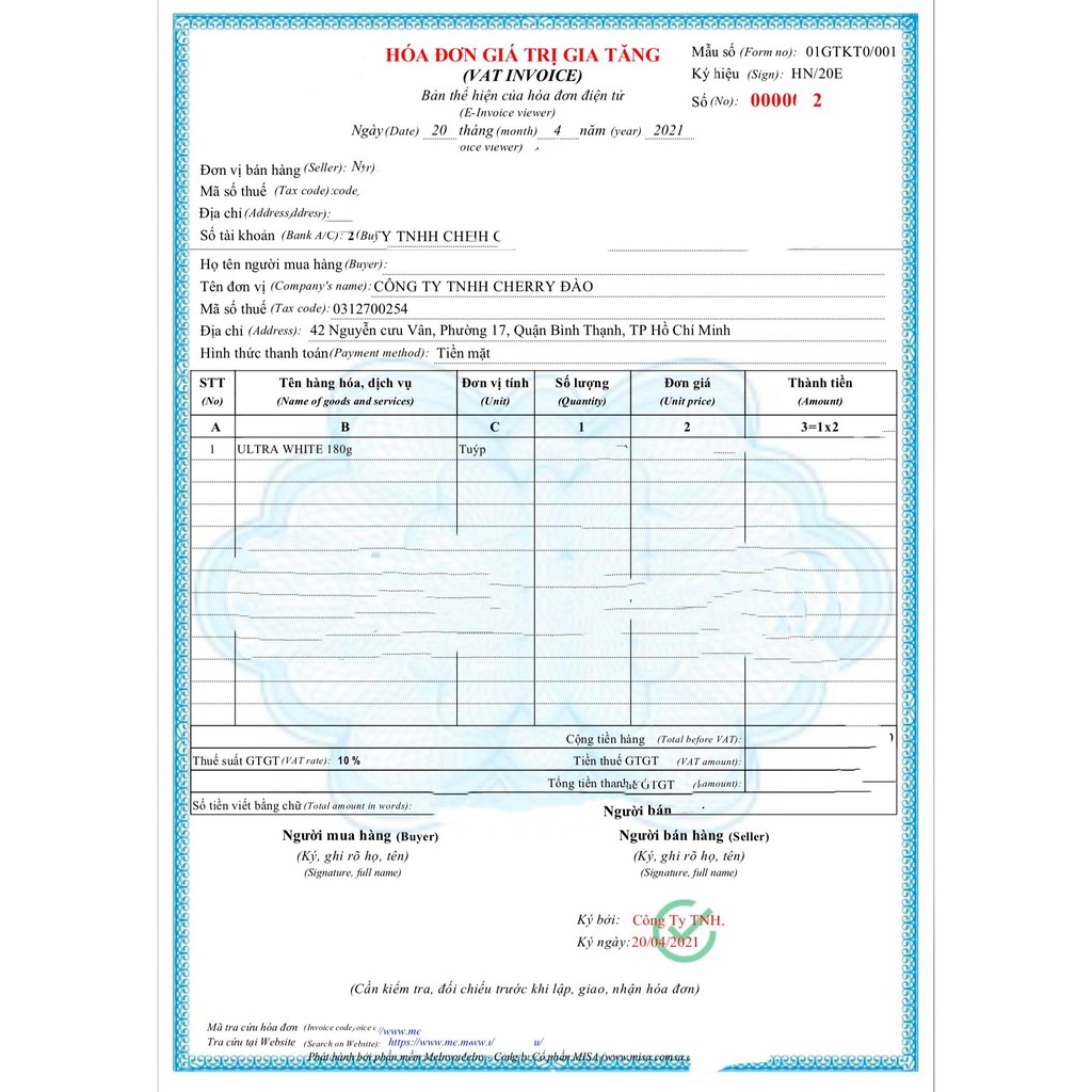 Kem body trắng da - Siêu trắng - Không lộ vân kem - Siêu thấm trong 5 giây Body Ultra White CRD BDU1