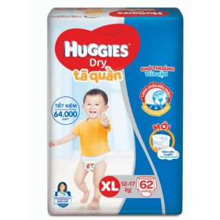 Tã- bỉm quần huggies xl62