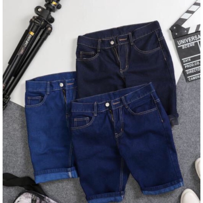 Quần short jeans cao cấp Hải Triều 043
