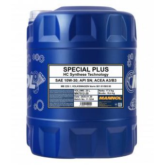 Nhớt Động Cơ Oto Máy Xăng - Mannol Special Plus SAE 10W-30 API SN [4L]