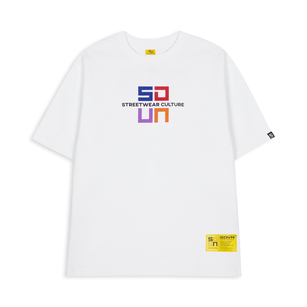 Áo Thun Unisex Nam Nữ SDVN Color Logo