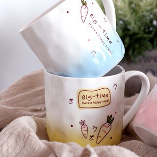 Cốc Gốm Sứ, Cốc Pha Cà Phê Hình Thỏ Big Time 400ml