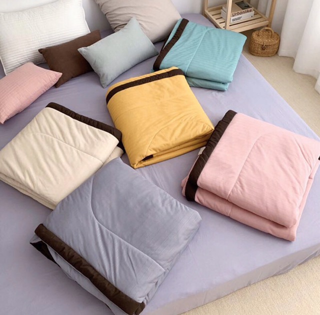 Chăn lông tuyết BLANKET POMPON new 2021 siêu mềm mịn