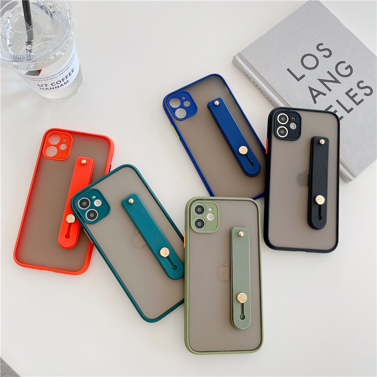 Ốp Lưng Chống Sốc Có Dây Đeo Tay Cho Iphone Se 2020 11 11pro Max Xr Xs Max X 7 8 6 6s Plus 11pro Matte | BigBuy360 - bigbuy360.vn