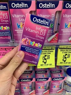 Ostelin D3 drop 2.4ml cho bé từ sơ sinh