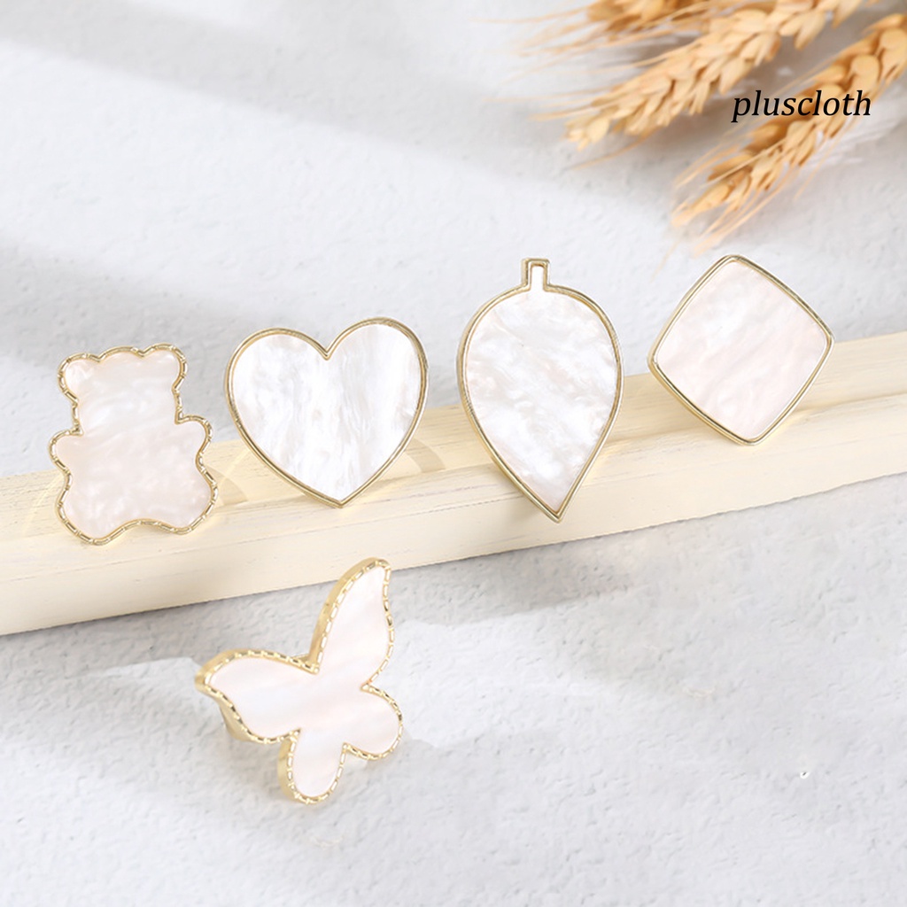 Bảng Màu Trưng Bày Móng Tay Hình Chiếc Lá