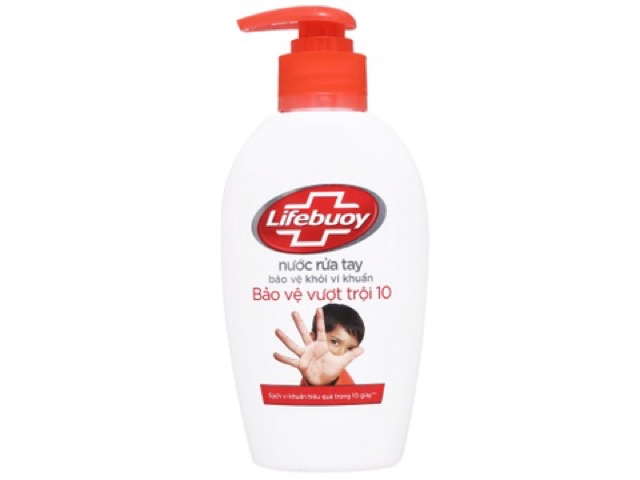 Nước rửa tay Lifebouy bảo vệ vượt trội 180g | BigBuy360 - bigbuy360.vn