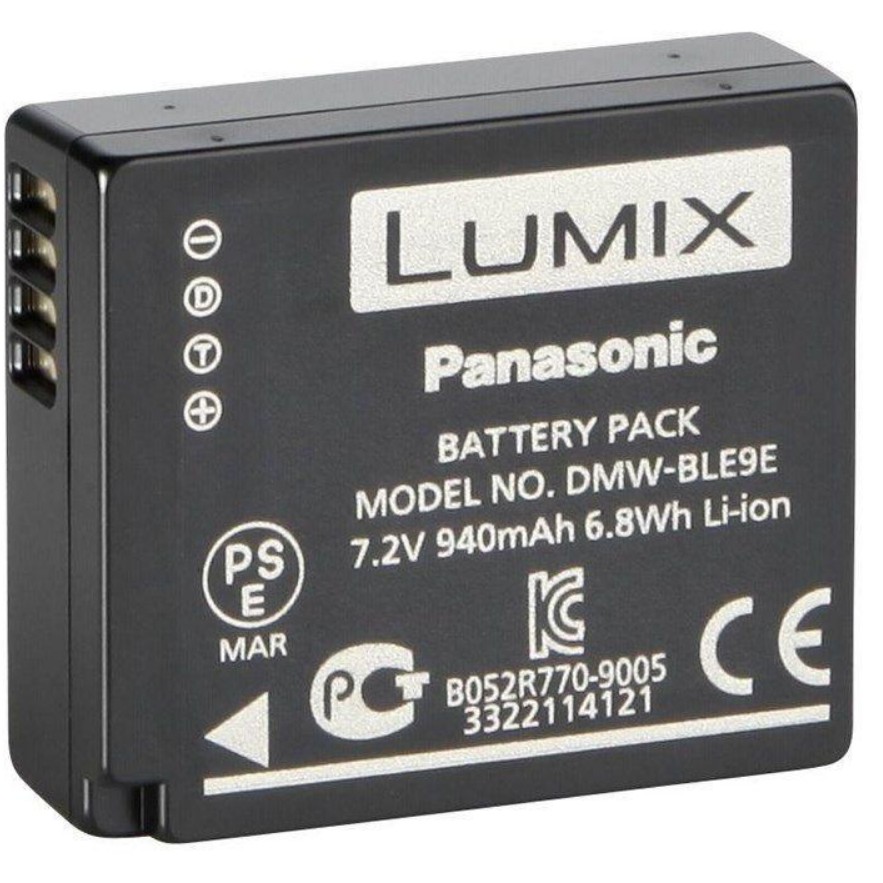 Pin thay thế pin máy ảnh for Panasonic DMW-BLE9E