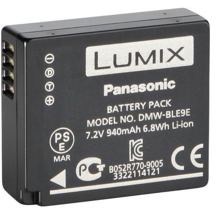 Bộ pin sạc thay thế cho Panasonic DMW-BLE9E