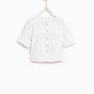 Áo sơ mi trắng Zara cho bé gái