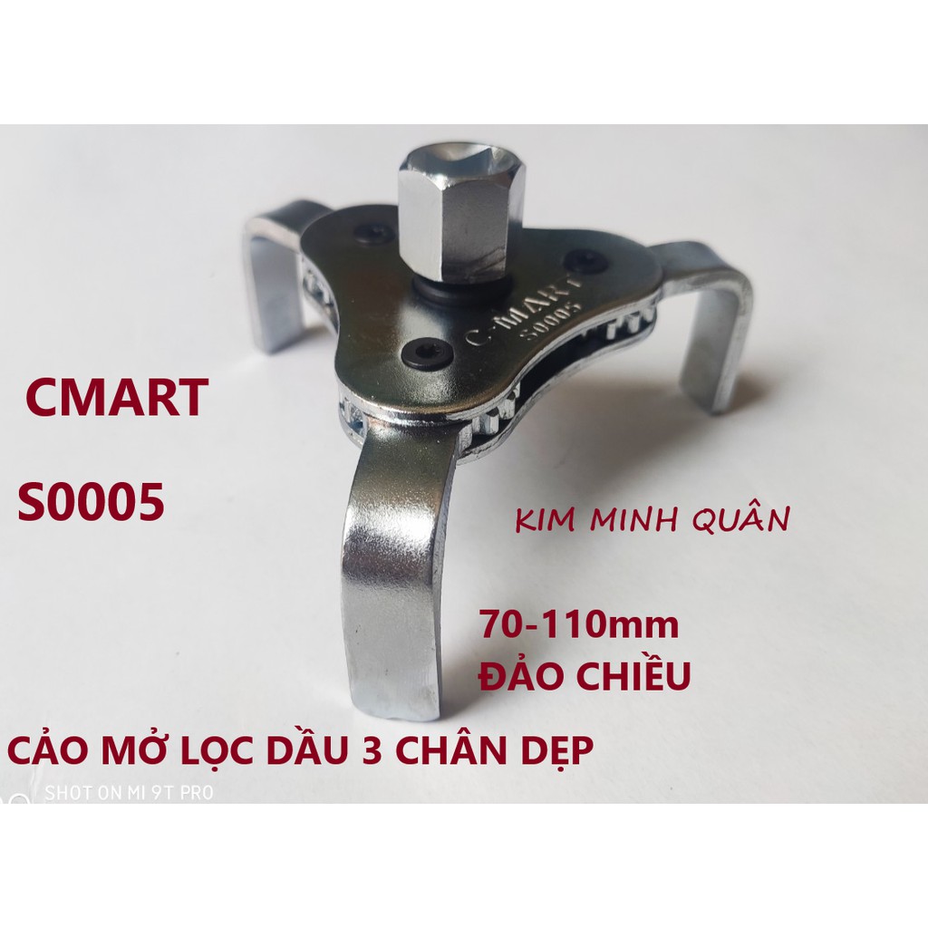 Cảo Mở Lọc Dầu Chân Dẹp 70-110mm S0005 C-MART