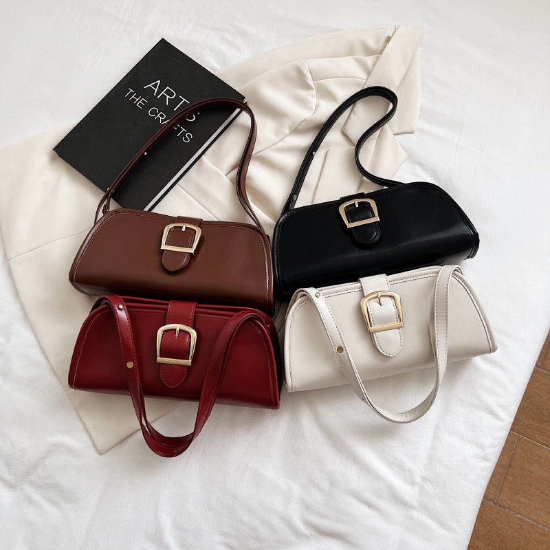 Túi Xách Đeo Vai Hình Vuông Nhỏ Nhắn Xinh Xắn Phong Cách Thời Trang Retro Hàn Quốc 2022