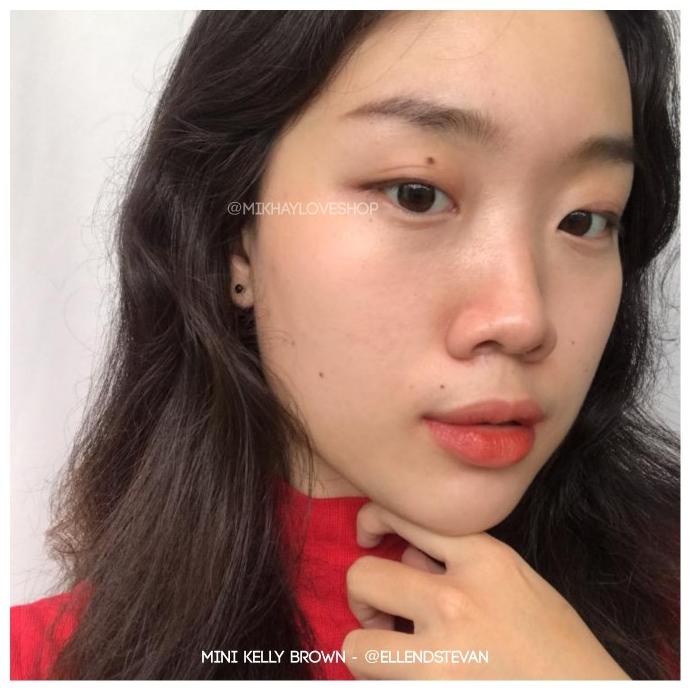 Kính Áp Tròng Mini Kelly Brown | Kitty Kawaii (Mikhayloveshop) | BigBuy360 - bigbuy360.vn