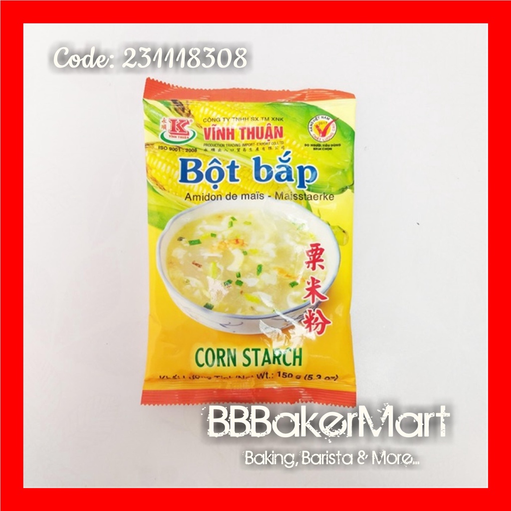 Gói NHỎ 150gr - Bột BẮP hiệu Vĩnh Thuận - Gói 150gr