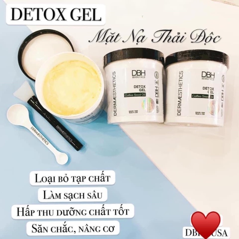 Mặt nạ thanh lọc thải độc DBH DETOX GEL - Chính hãng