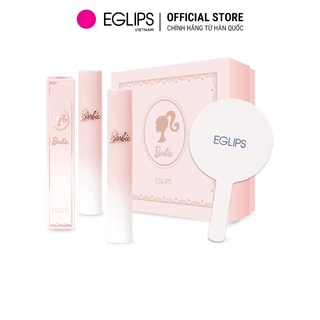Combo Barbie Box - 2 Son kem Eglips Misty Velvet Tint 4.3g + 1 gương 5g + Hộp Barbie 7g