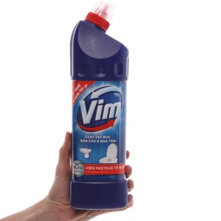 Nước tẩy bồn cầu Vim diệt khuẩn 880ml