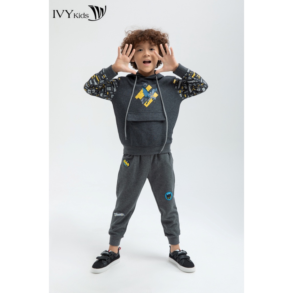 Áo thun Dark Knight bé trai IVY moda MS 59K1188