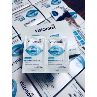 Giấy lau kính mắt Visiomax Đức 52 miếng