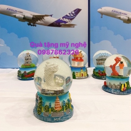 1 Quả Cầu Tuyết Thủy Tinh Các Địa Danh Du Lịch Nổi Tiếng Việt Nam