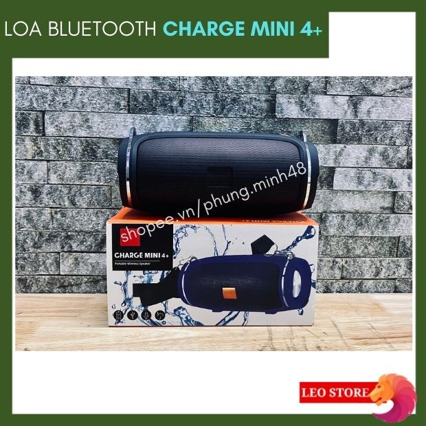 Loa bluetooth nghe nhạc charge mini 4+ âm thanh to rõ, pin trâu