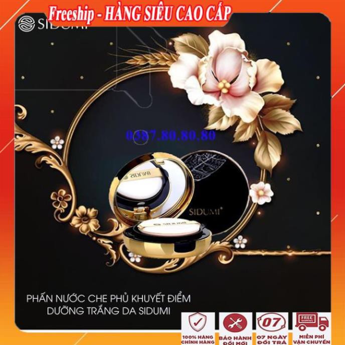 [ Freeship - SALE KHÔ MÁU ] Phấn nước kiềm dầu che khuyết điểm sidumi/ CC BB Cushion cho da dầu da mụn đa năng cao cấp