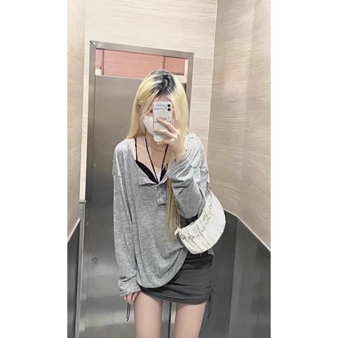 Set áo thu đông, áo len mỏng form rộng⚡️Andu Store⚡️