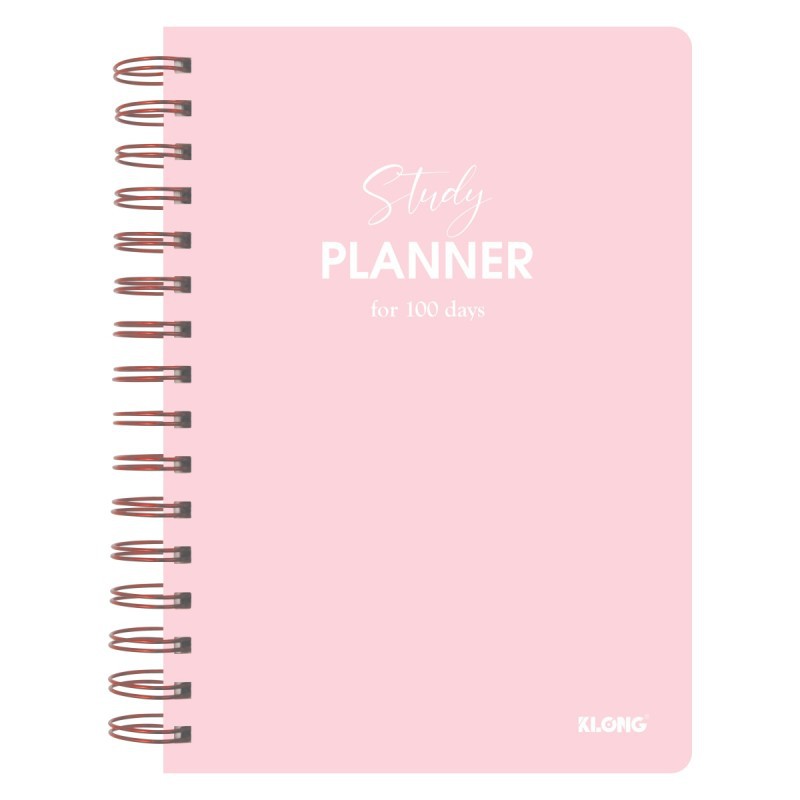 Sổ kế hoạch A5 160 trang lò xo kép Study Planner Klong MS 946